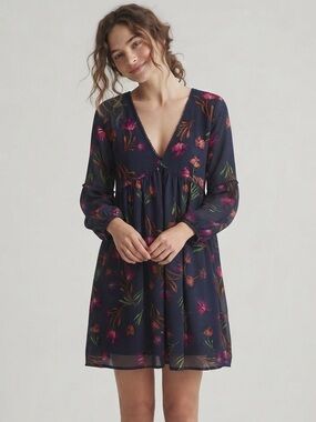 Ally Floral Babydoll Dress Size 8